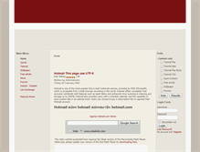Tablet Screenshot of hotmail.flexthai.com